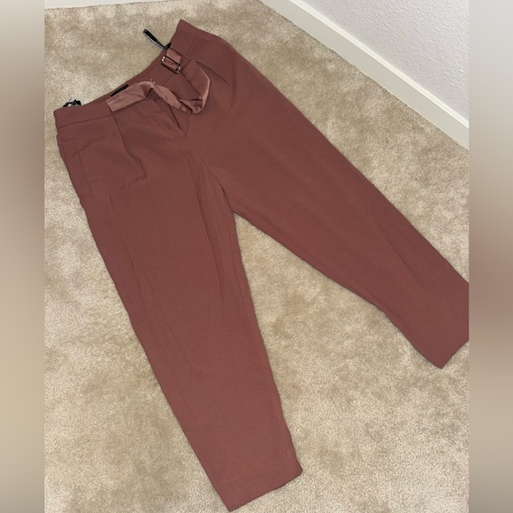 Topshop Pants - Topshop Petite Brown Ankle Pants 4